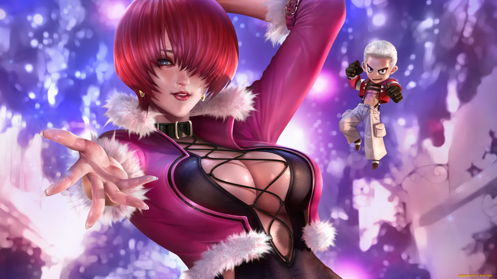 the, king, of, fighters, видео, игры, the, king, of, fighters, xii, девушка