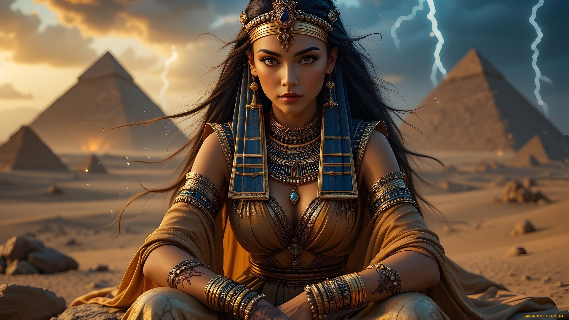 3д, графика, люди, , people, египтянка