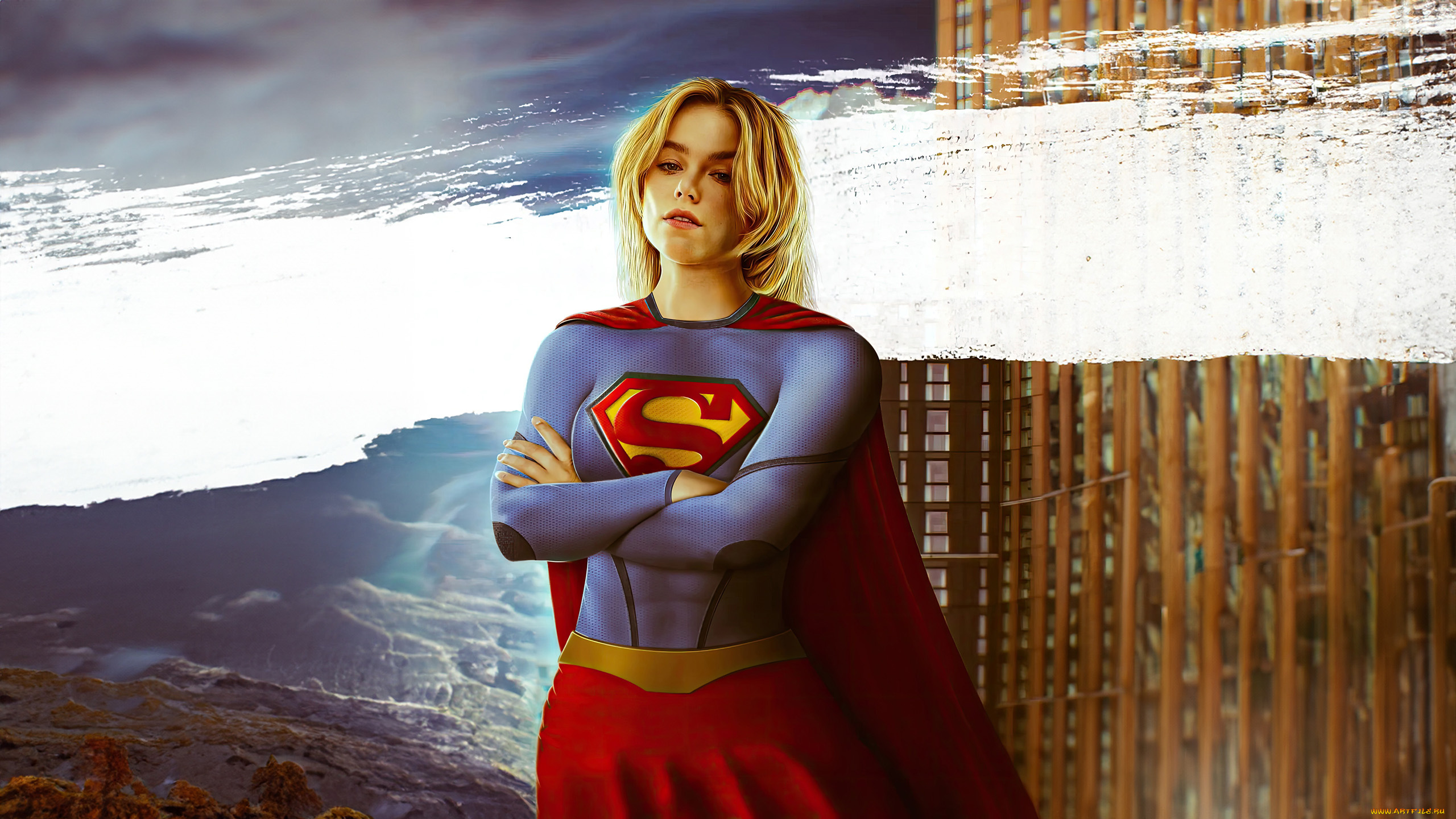 3д, 3д, графика, мультфильмы, , кино, , видео, игры, supergirl