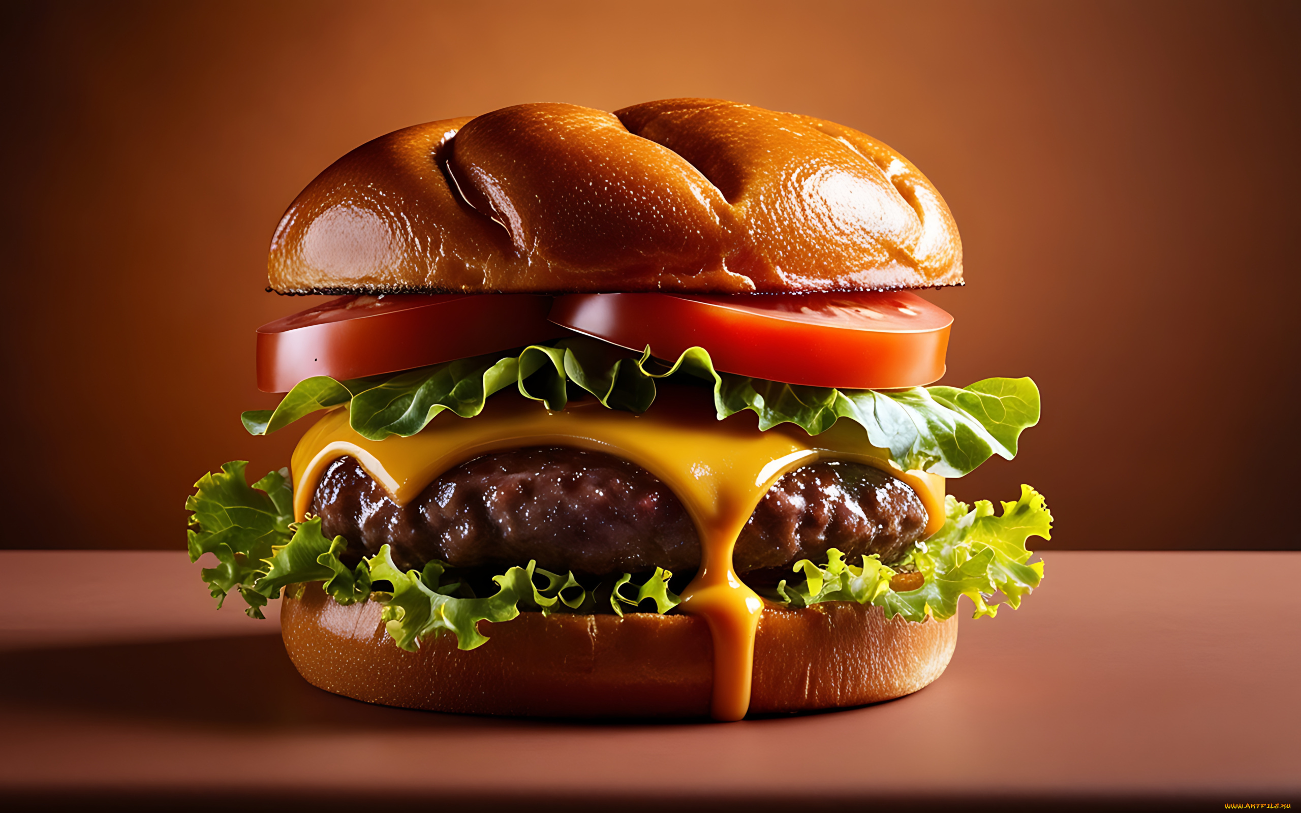 3д, графика, еда-, food, гамбургер