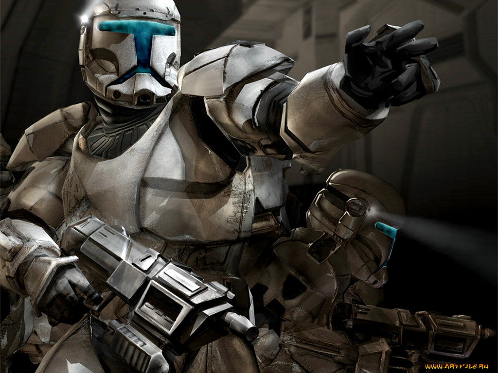 star, wars, republic, commando, видео, игры
