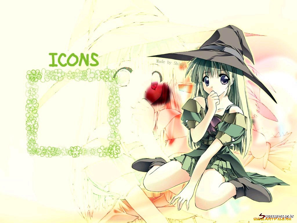 аниме, halloween, magic