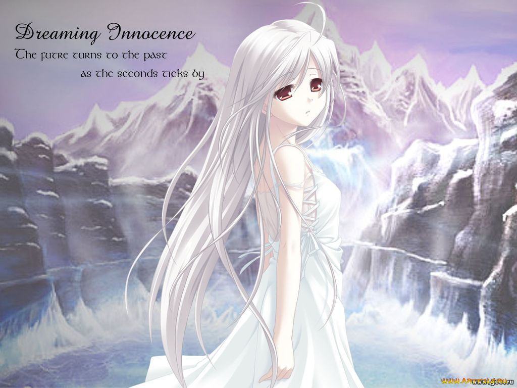 аниме, white, clarity