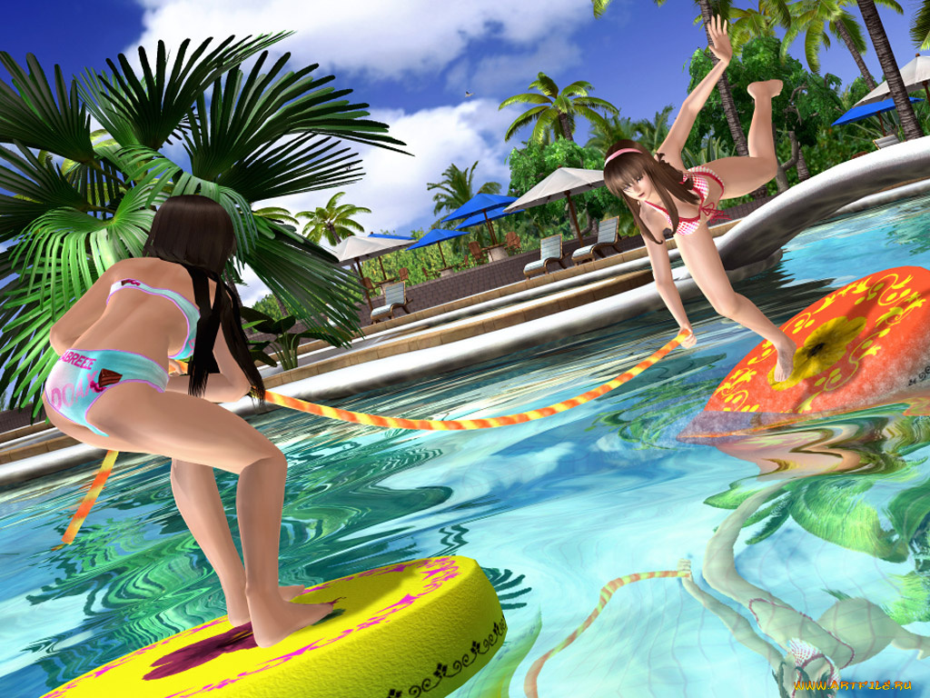 видео, игры, dead, or, alive, xtreme