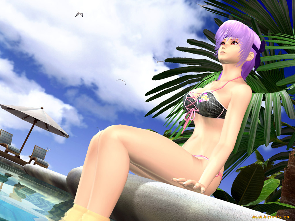 видео, игры, dead, or, alive, xtreme