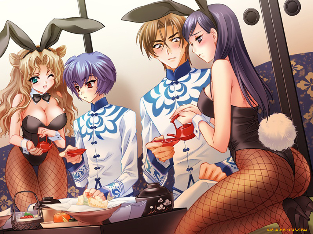 аниме, touka, gettan