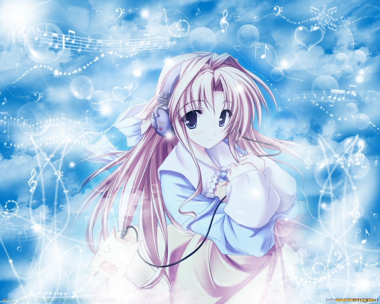 аниме, headphones, instrumental