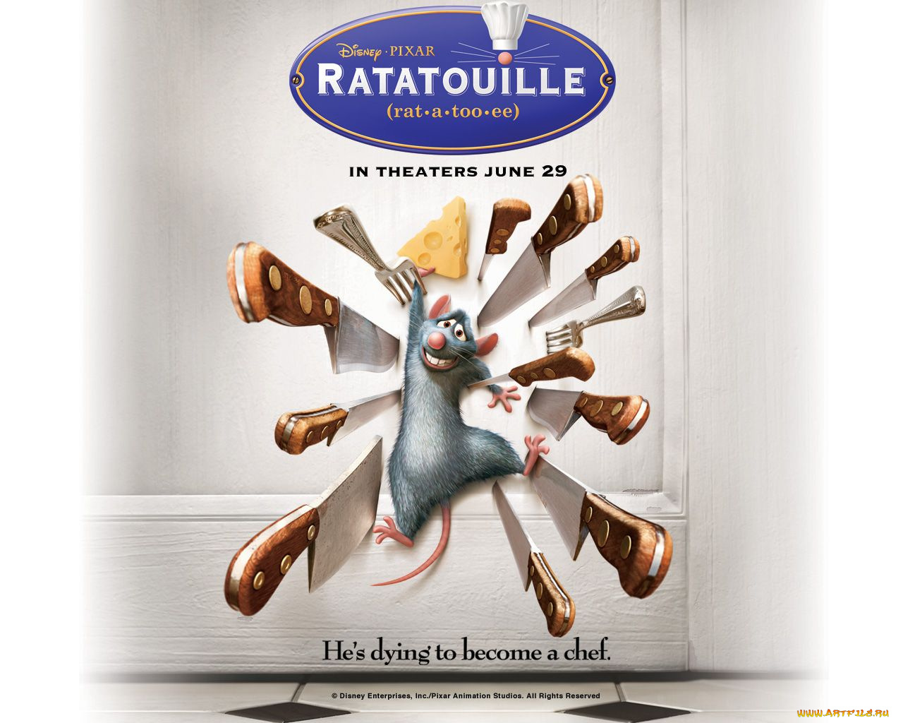 ratatouille, мультфильмы