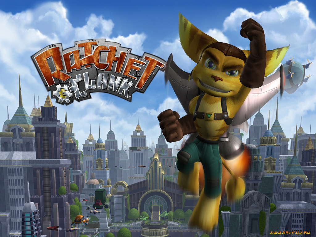 видео, игры, ratchet, clank