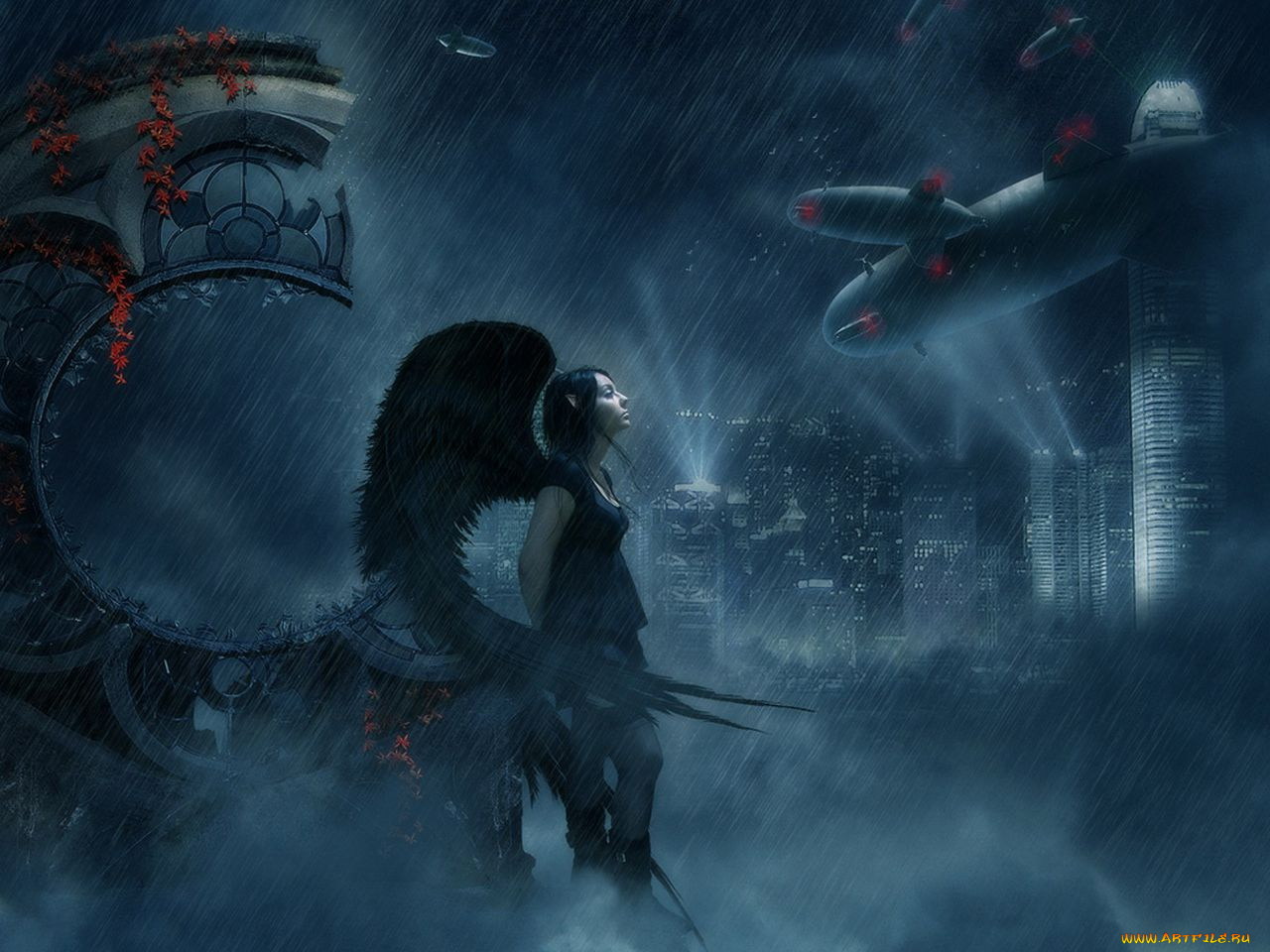 фэнтези, ангелы