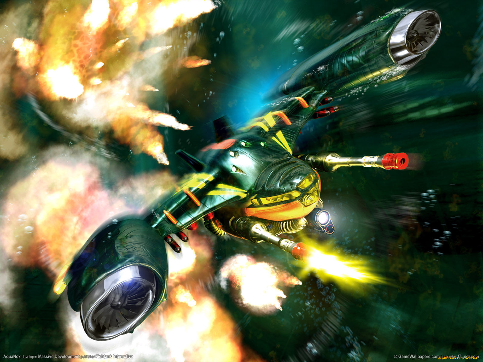 видео, игры, aquanox