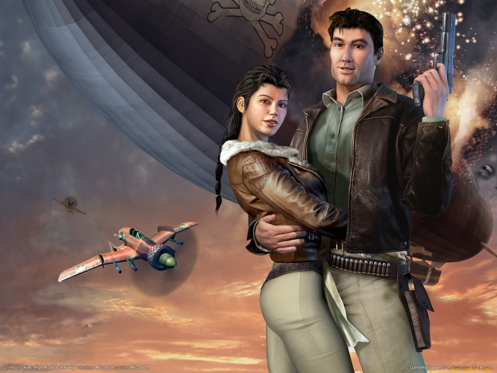 видео, игры, crimson, skies, high, road, to, revenge