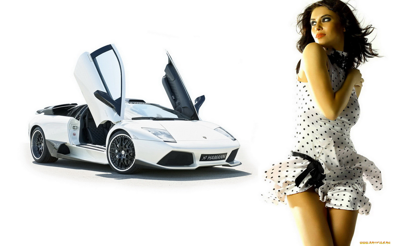 автомобили, авто, девушками