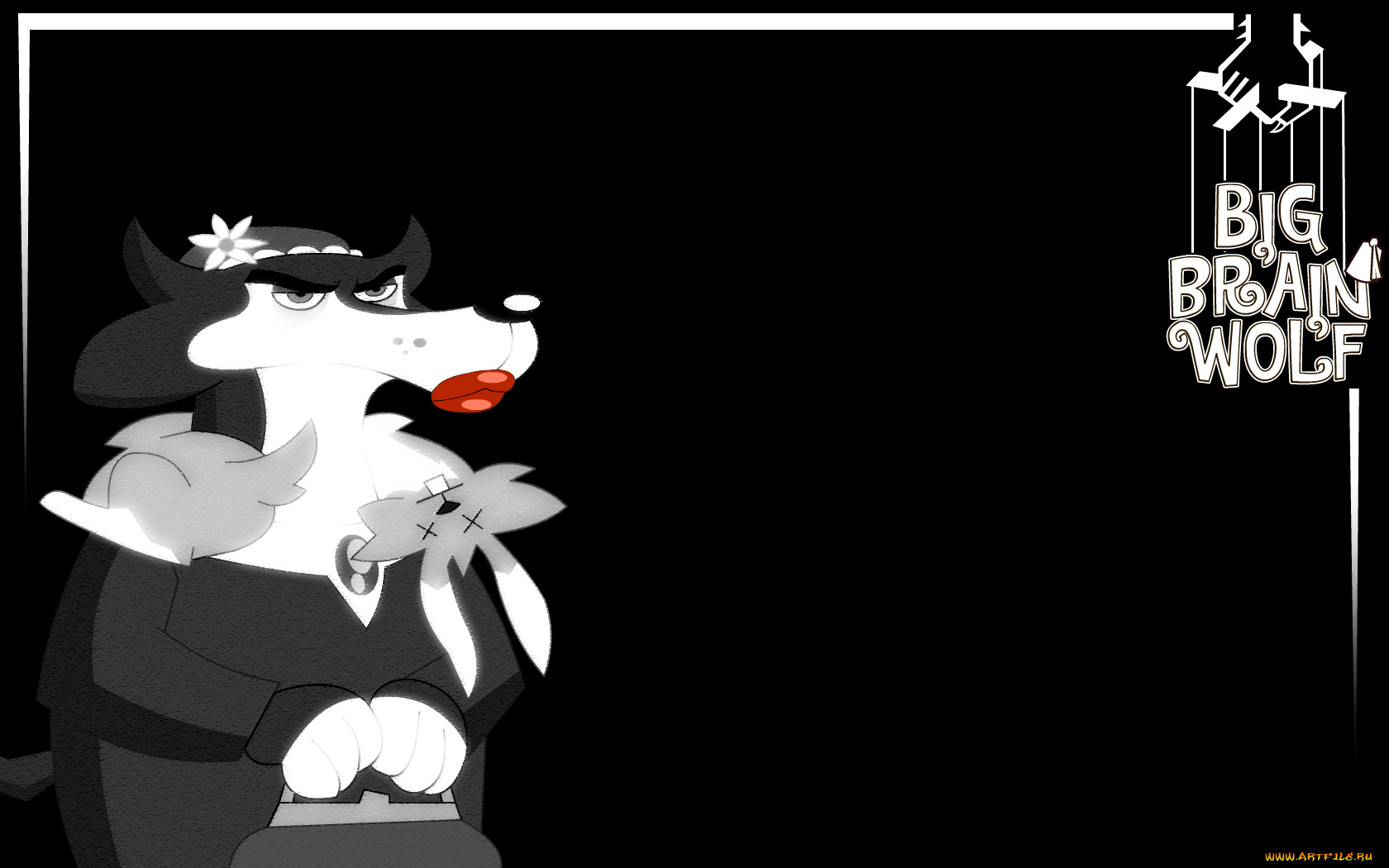 big, brain, wolf, видео, игры