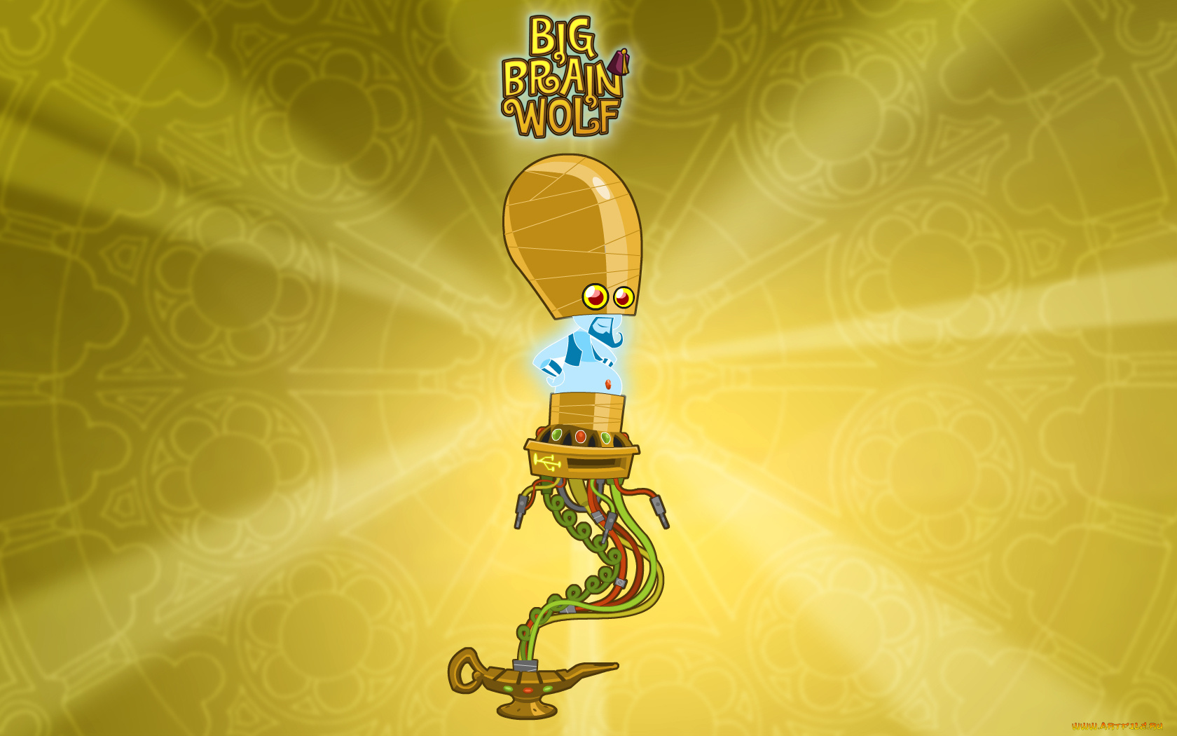 big, brain, wolf, видео, игры