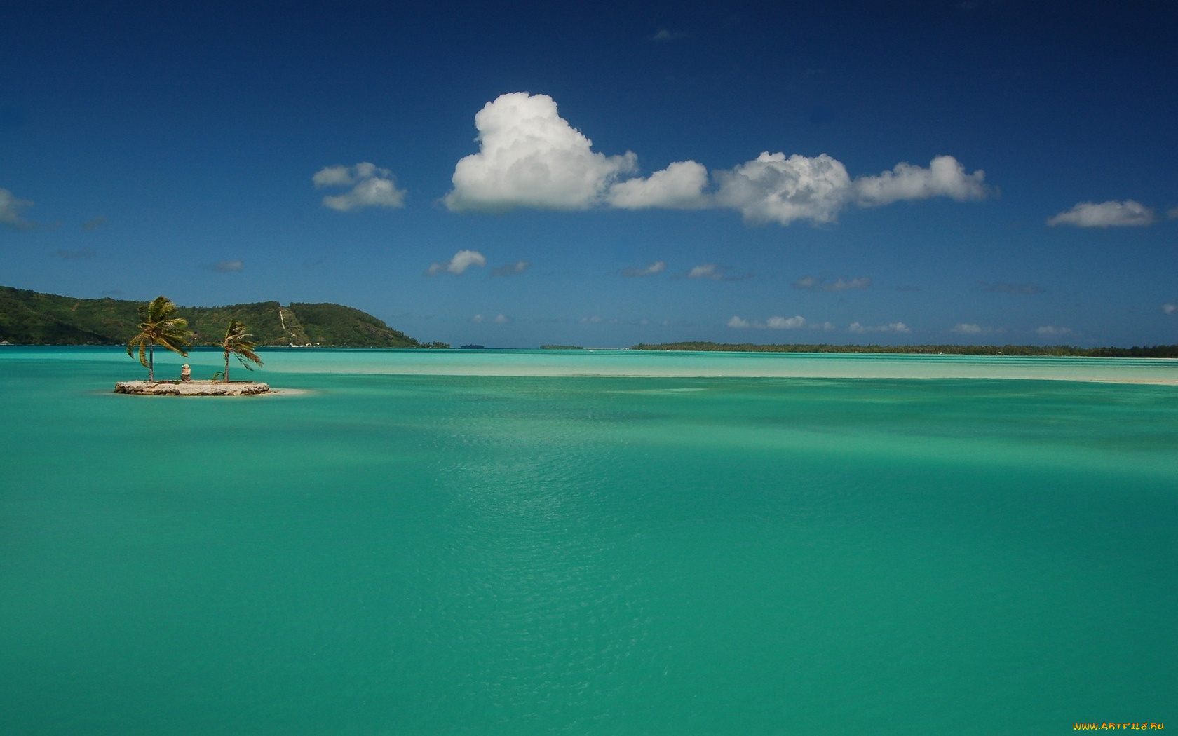 bora, lagoon, at, the, airport, природа, моря, океаны