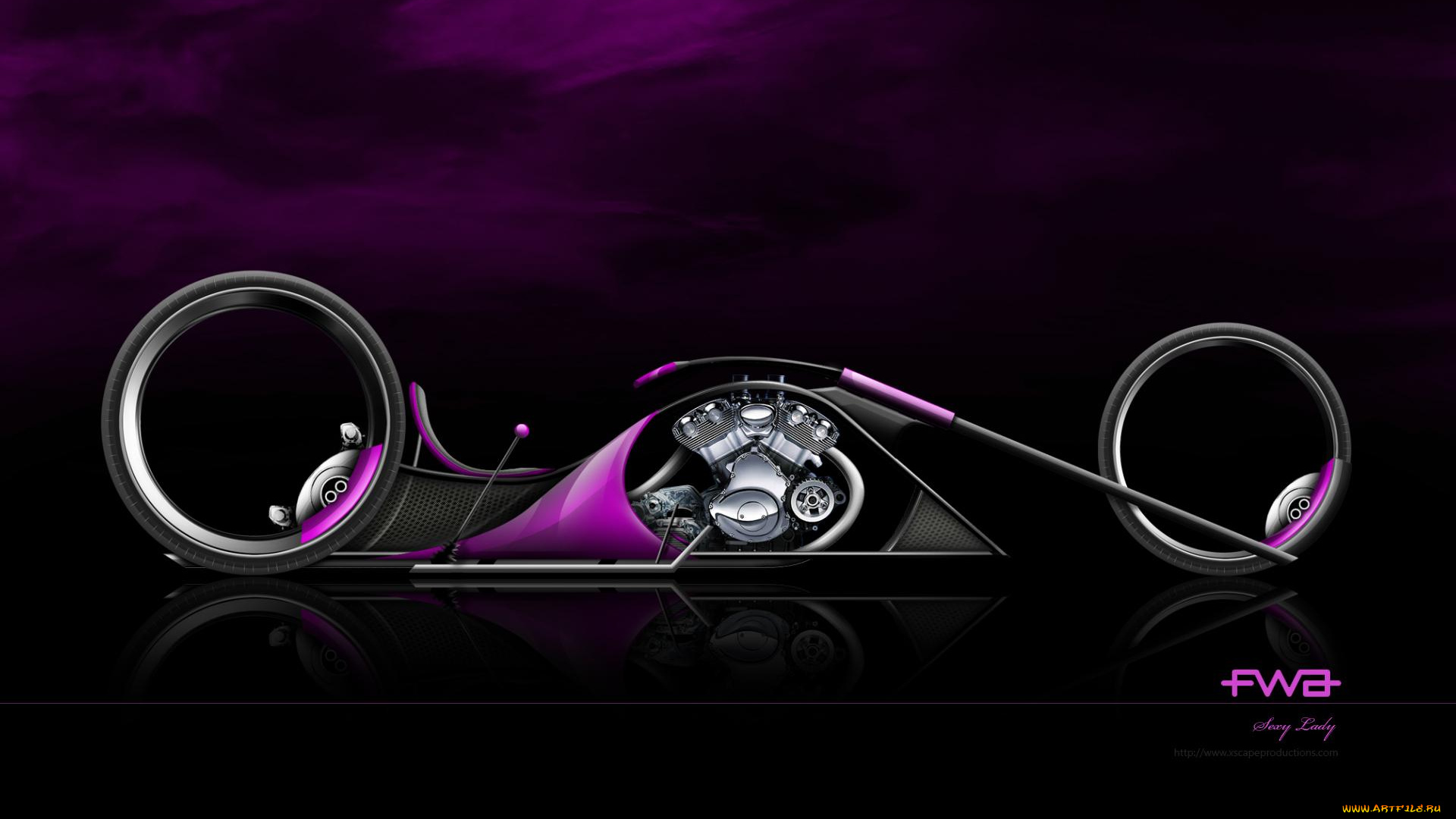 мотоциклы, 3d