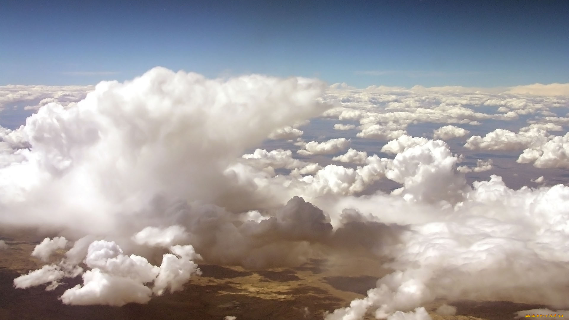 природа, облака