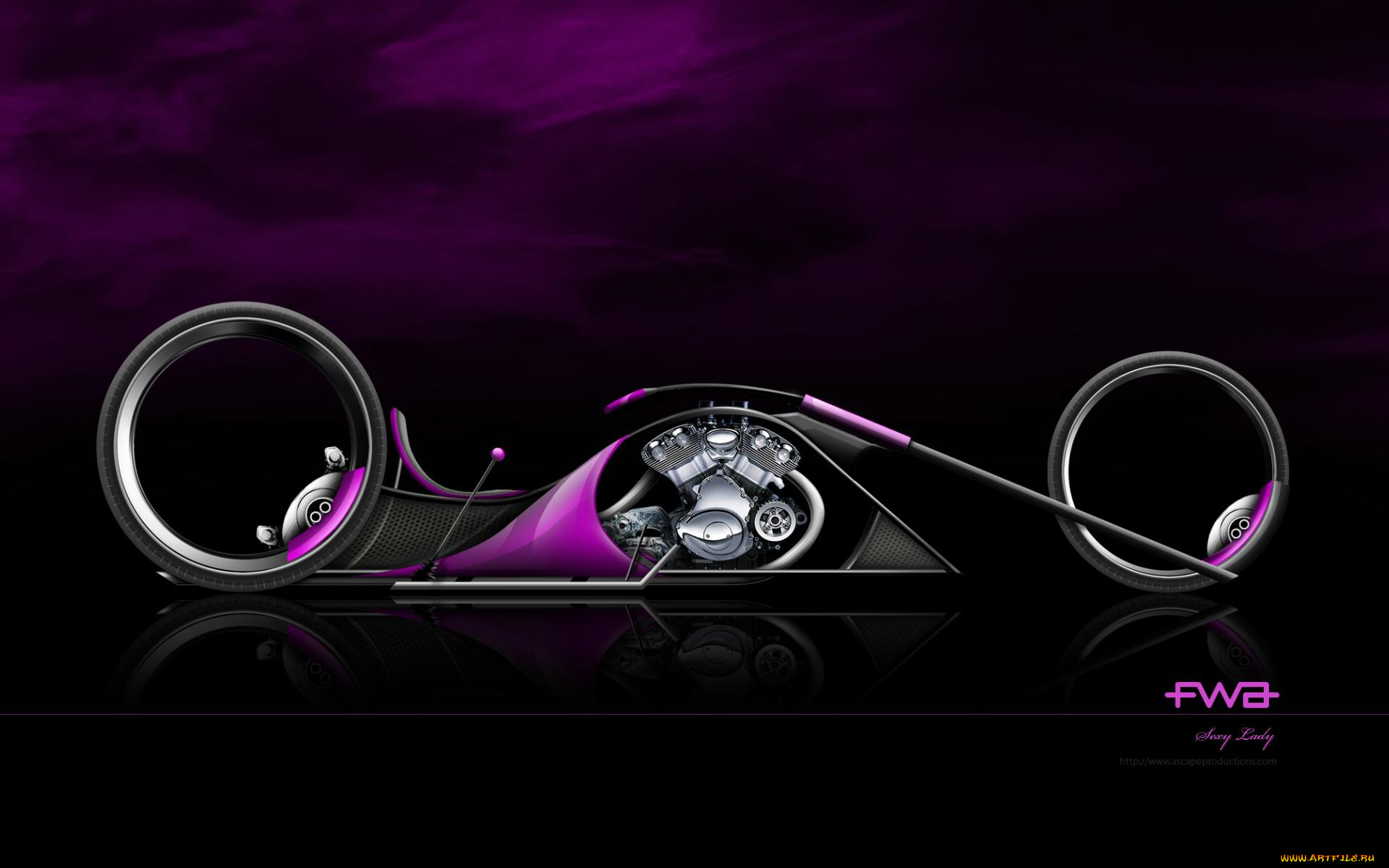 мотоциклы, 3d