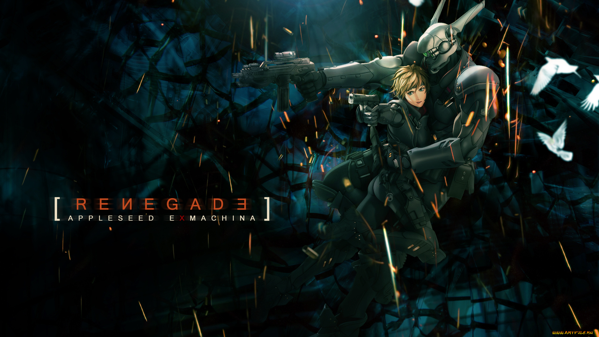 аниме, appleseed