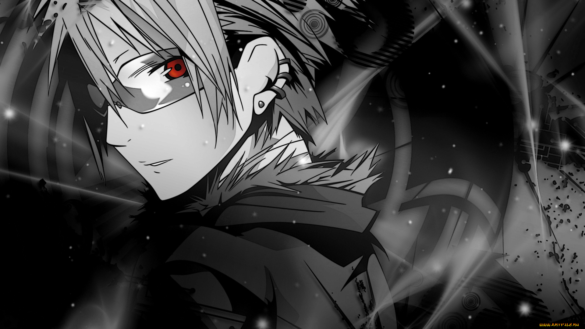 аниме, dogs, bullets, carnage