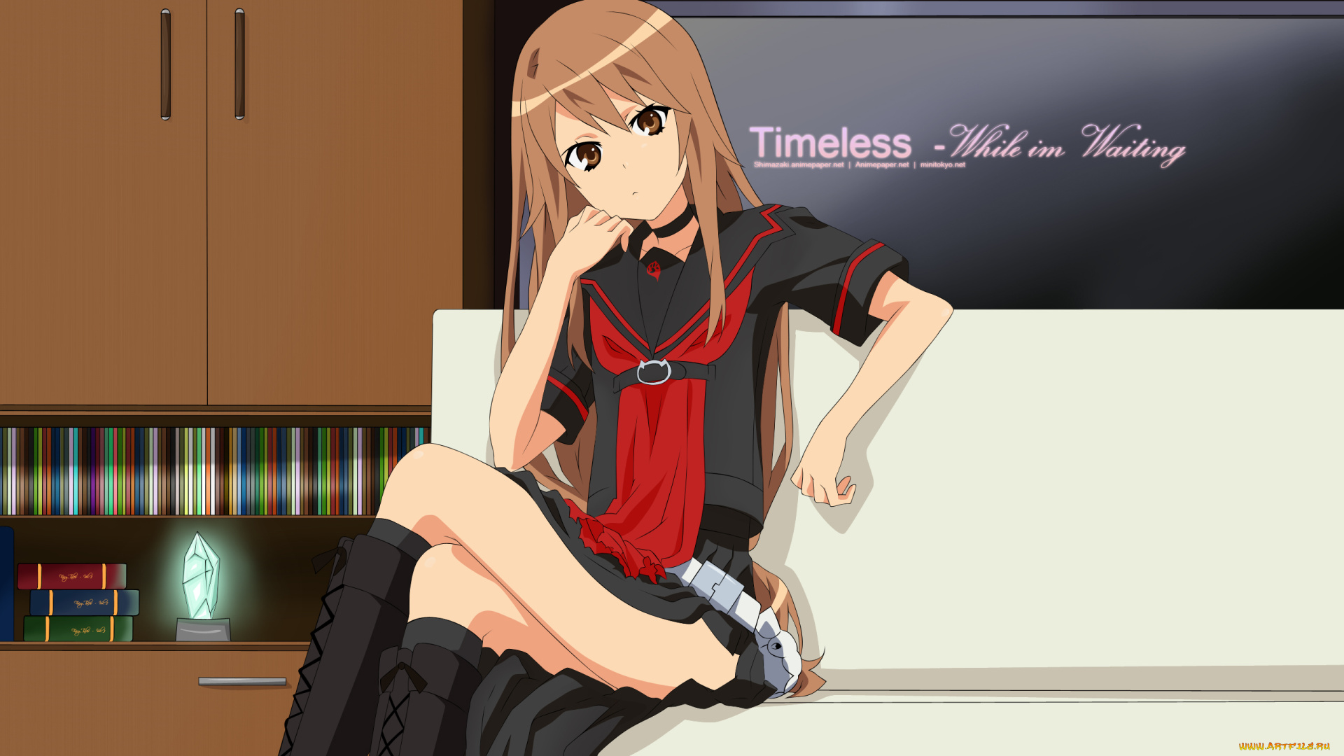 аниме, ookami, san, to, shichinin, no, nakama, tachi