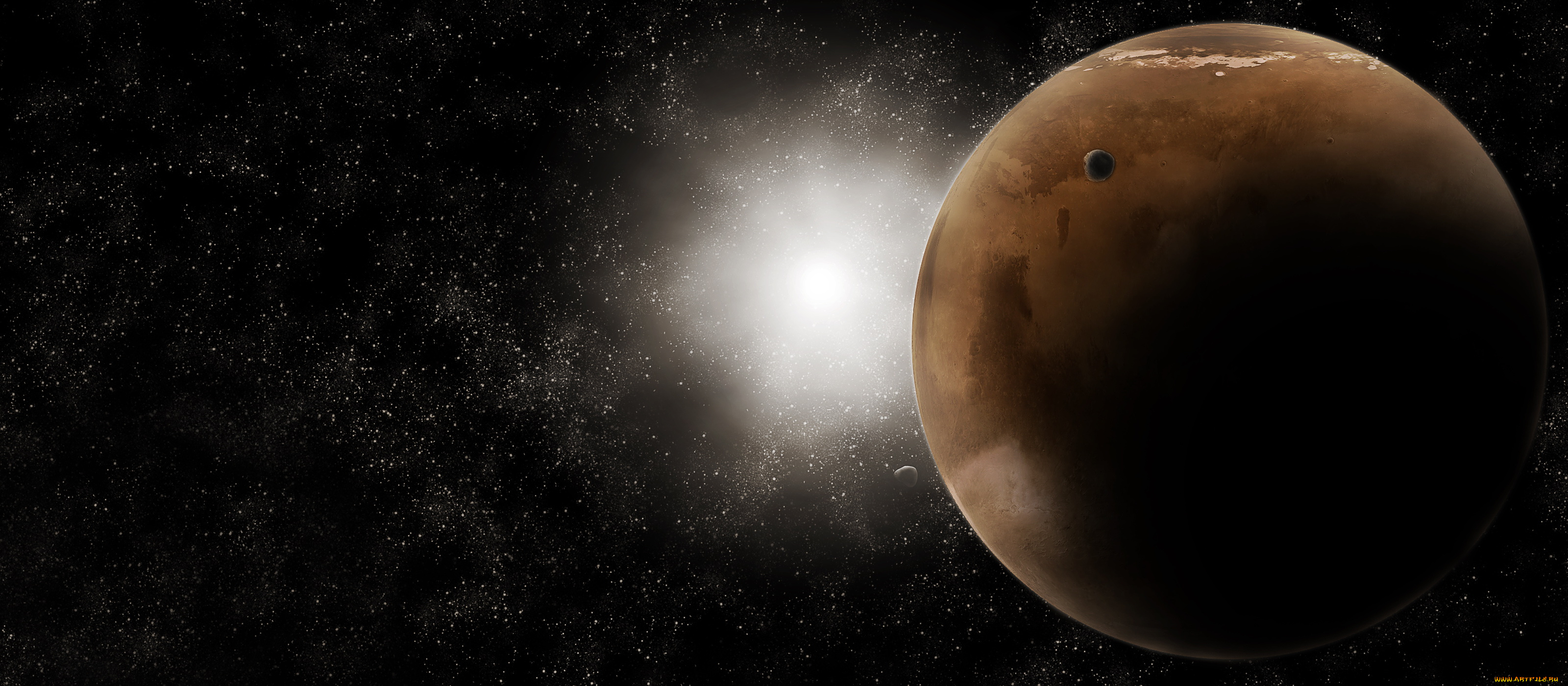 космос, арт, планеты