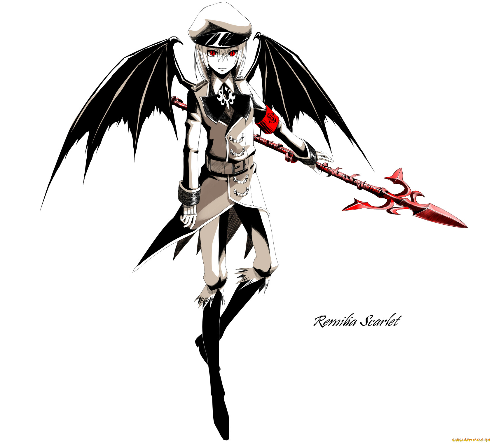 аниме, touhou, remilia, scarlet