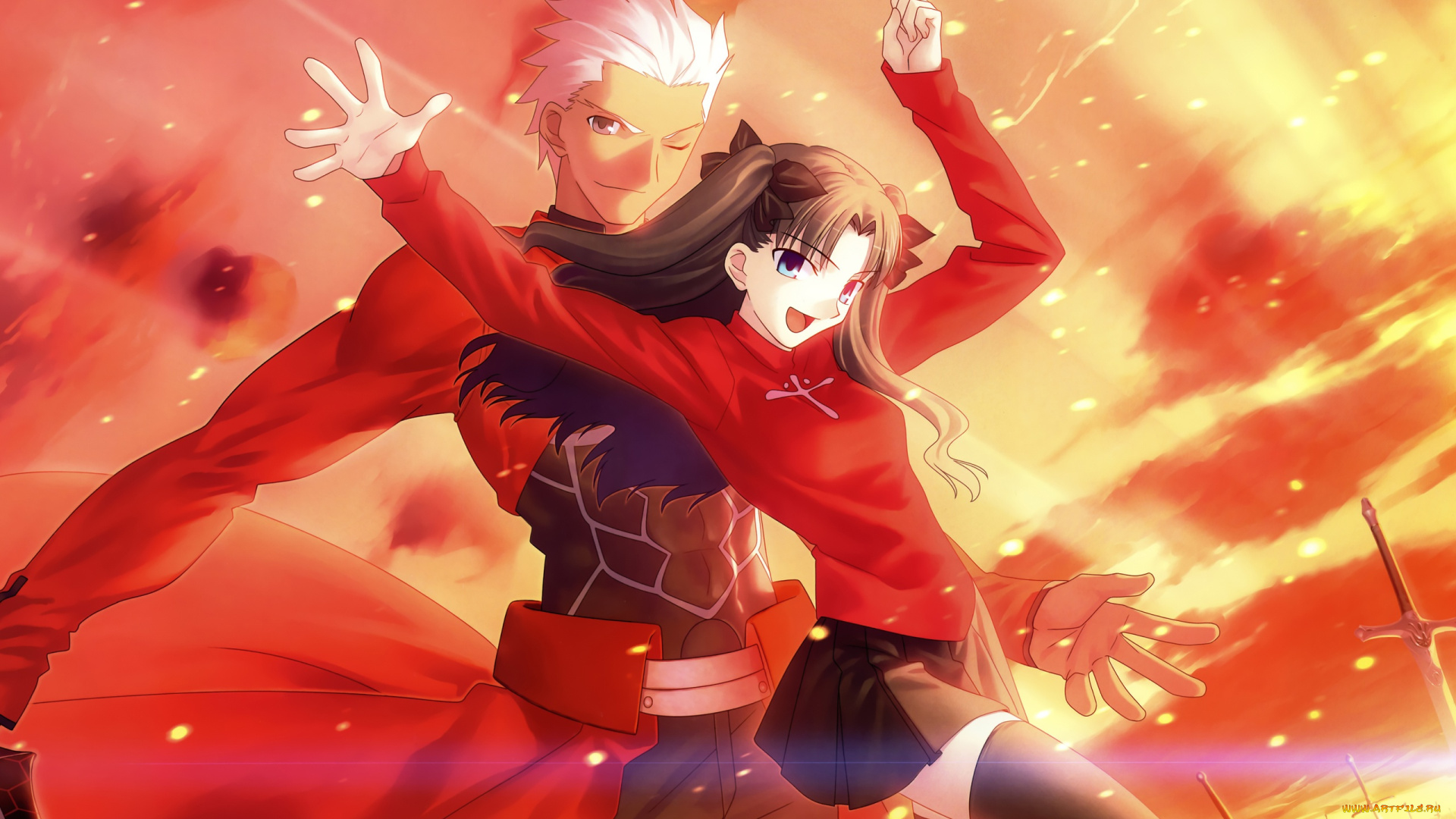 аниме, fate, stay, night