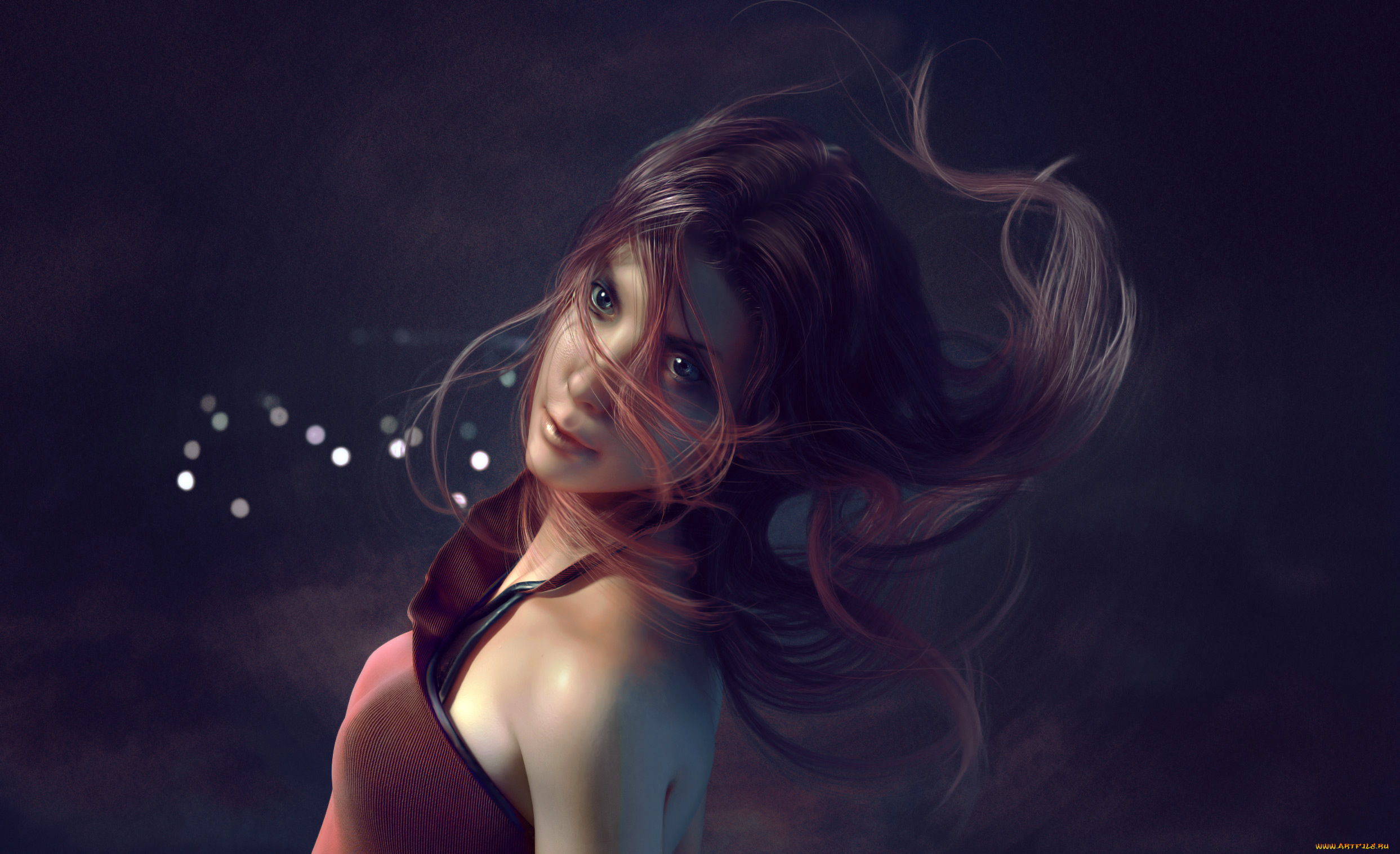 3д, графика, people, люди, девушка, wen-jr, jonathan, romeo