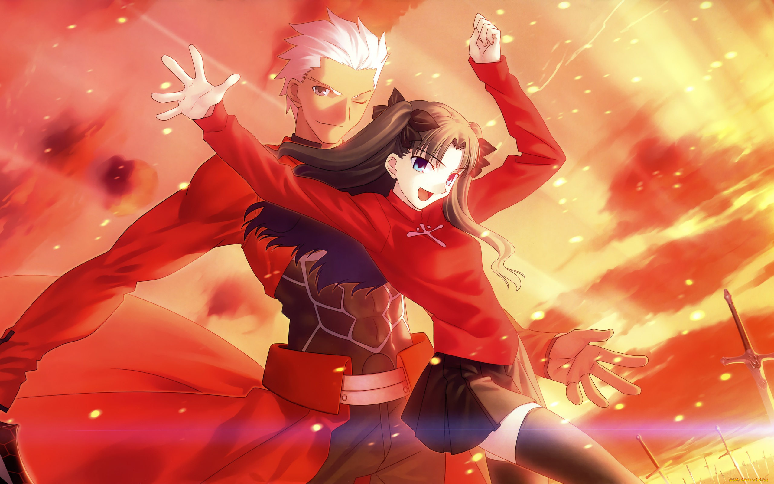 аниме, fate, stay, night