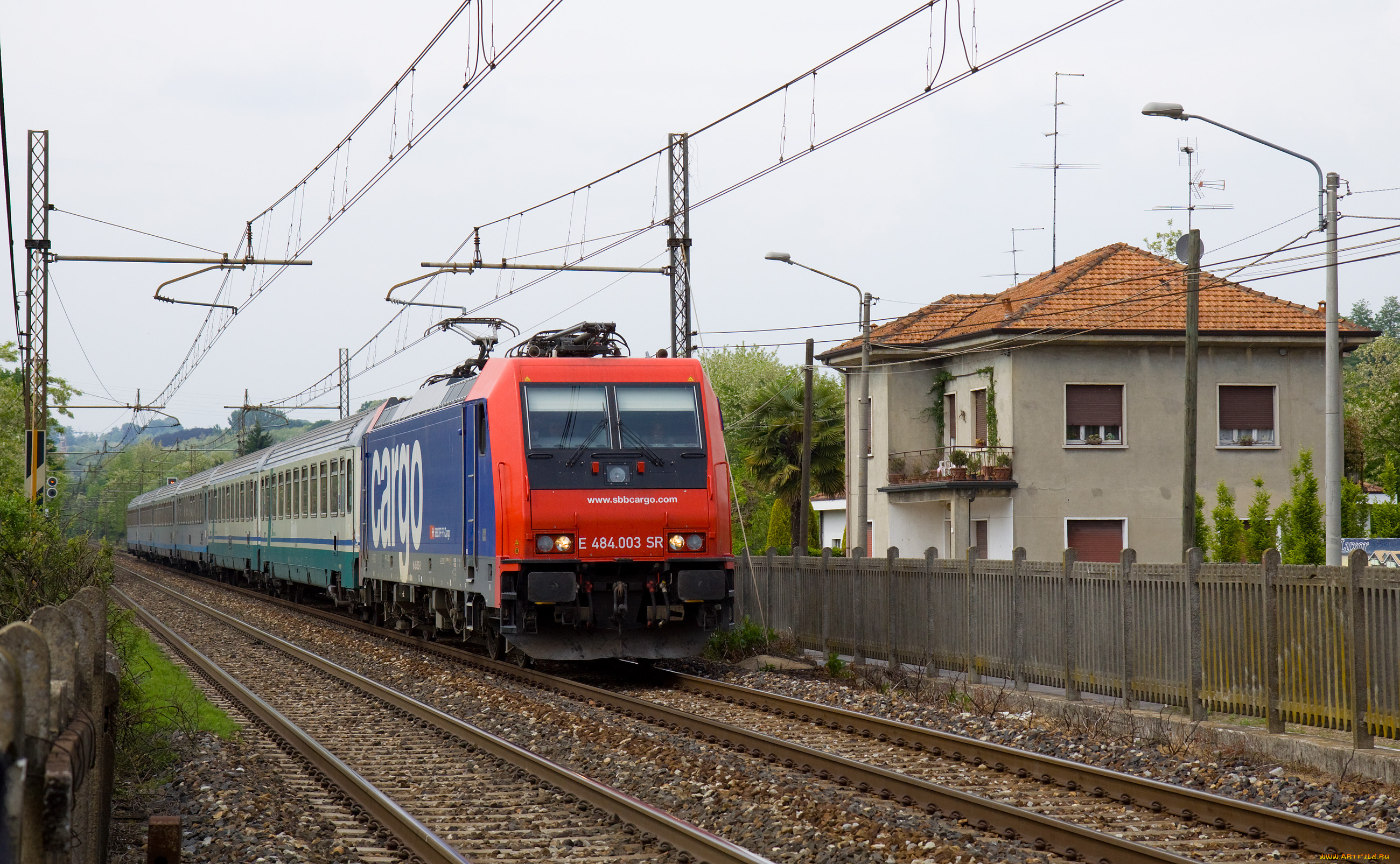 техника, электрички, рельсы, полустанок, поезд