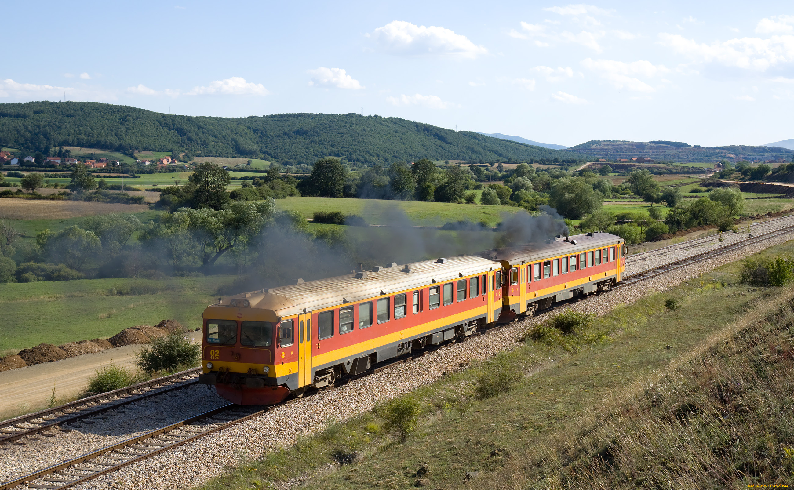 техника, поезда, рельсы, поезд