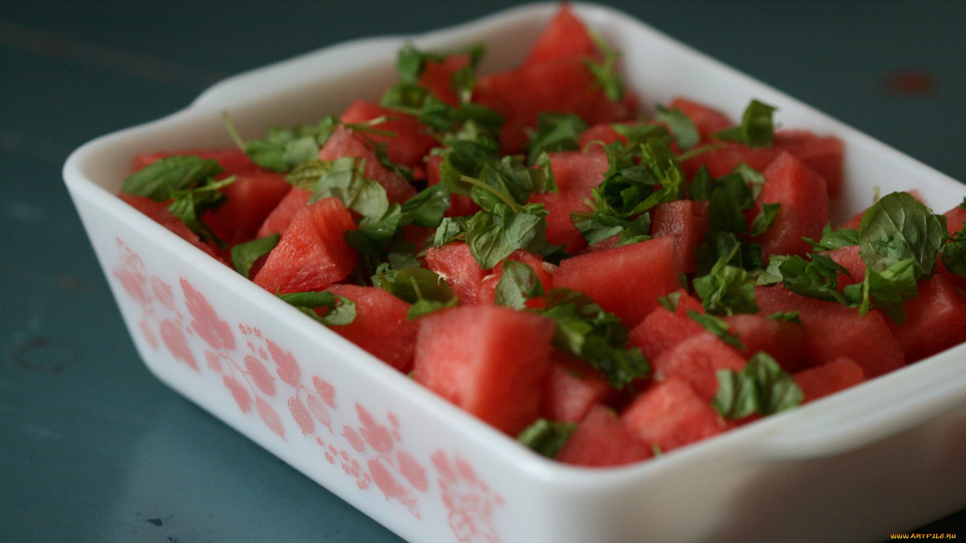 еда, арбуз, форма, зелень