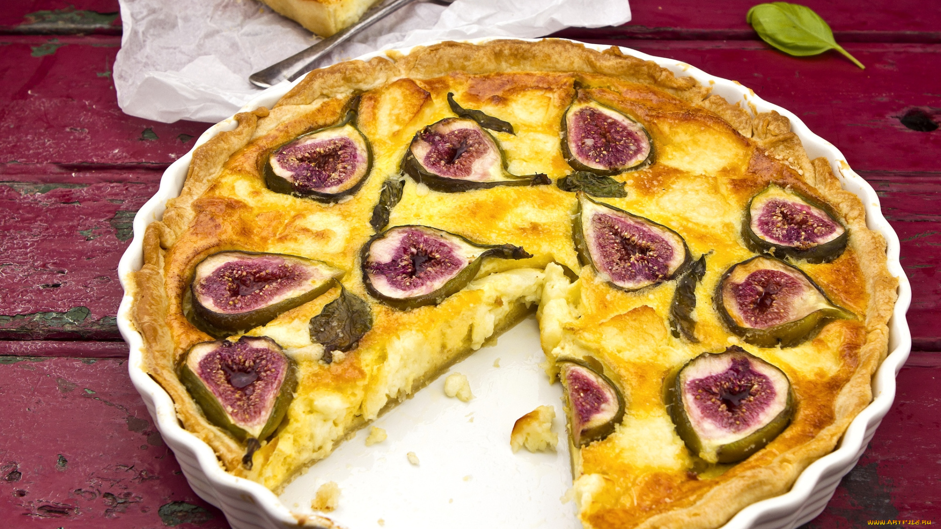 еда, пироги, инжир