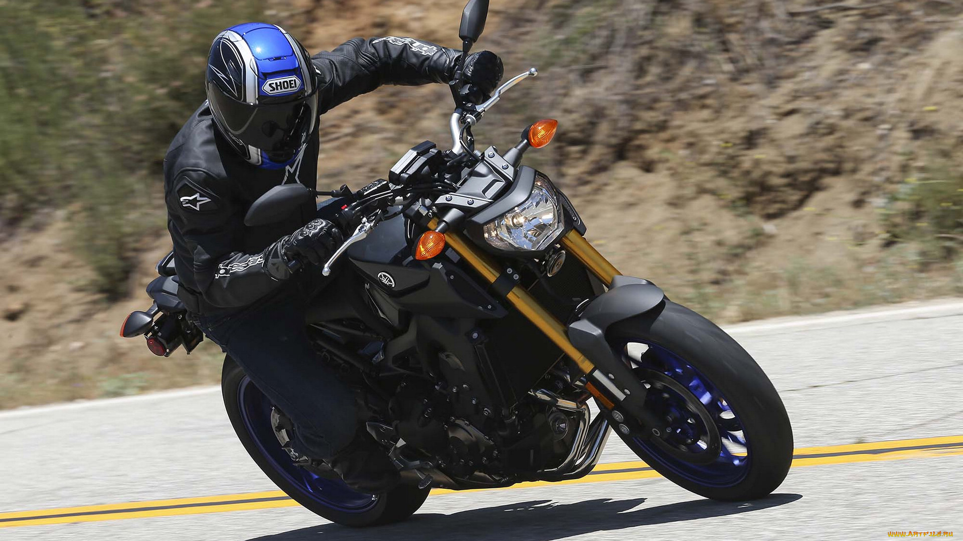 мотоциклы, yamaha, fz9