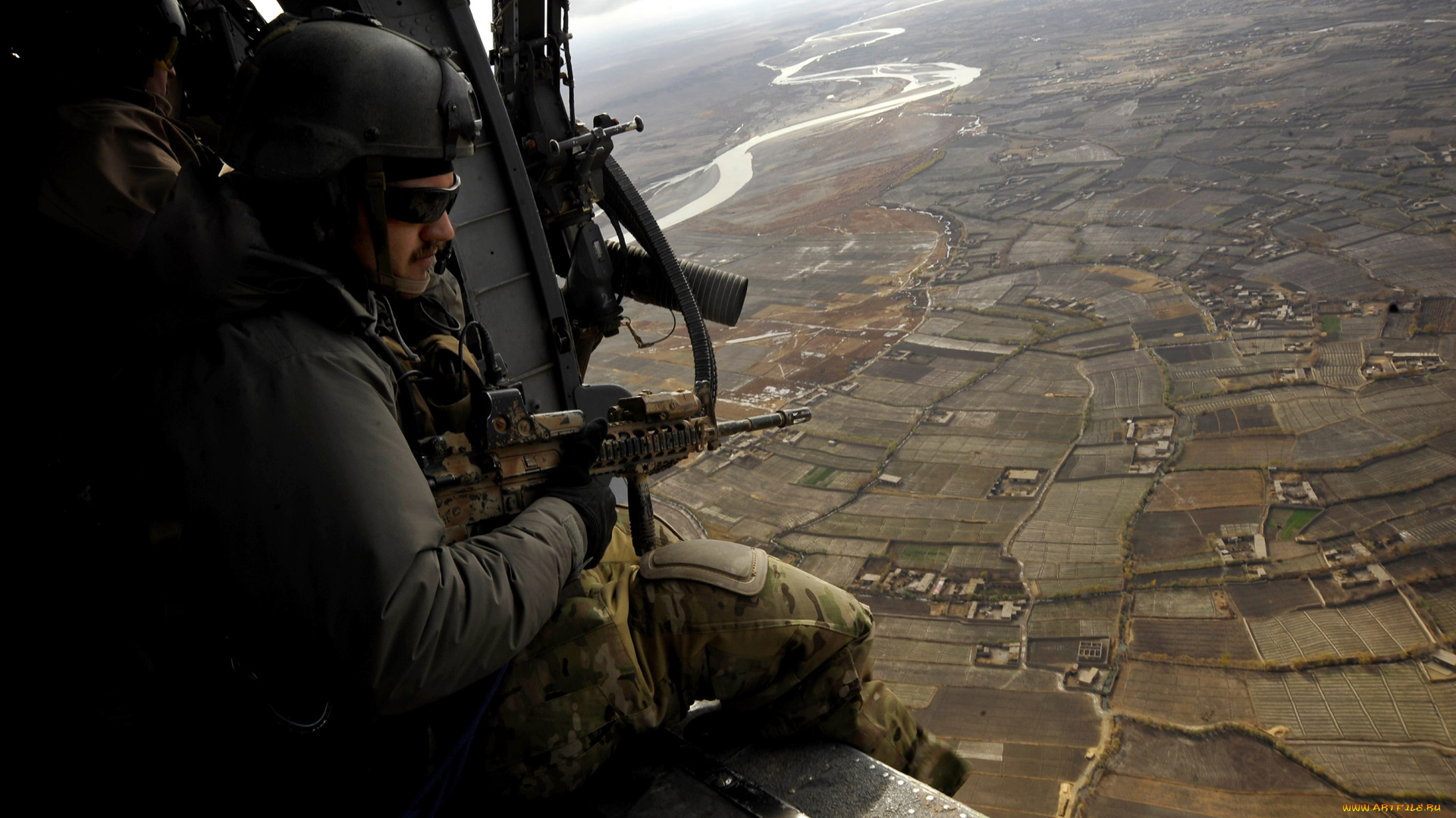 оружие, армия, спецназ, солдат, шлем