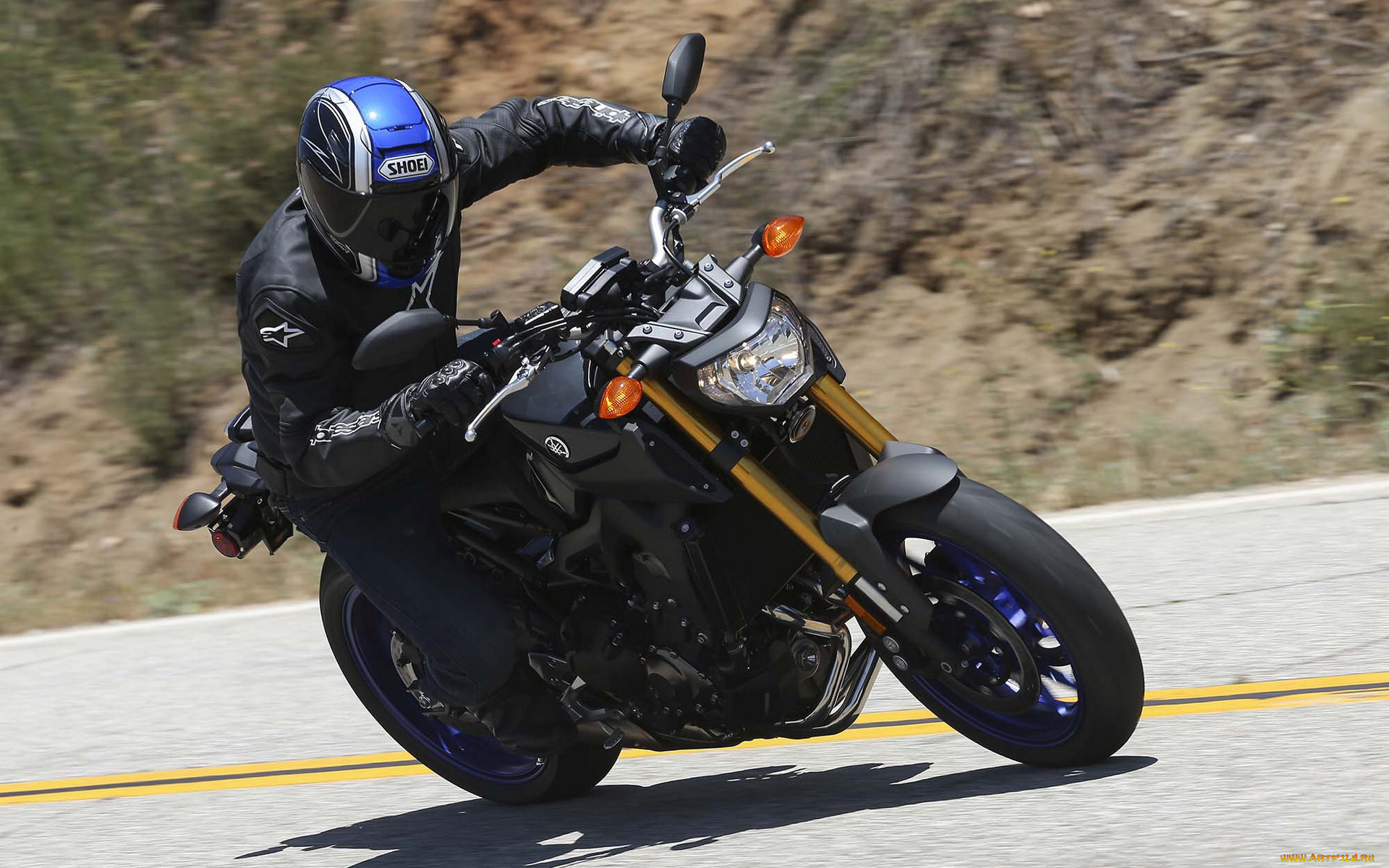 мотоциклы, yamaha, fz9