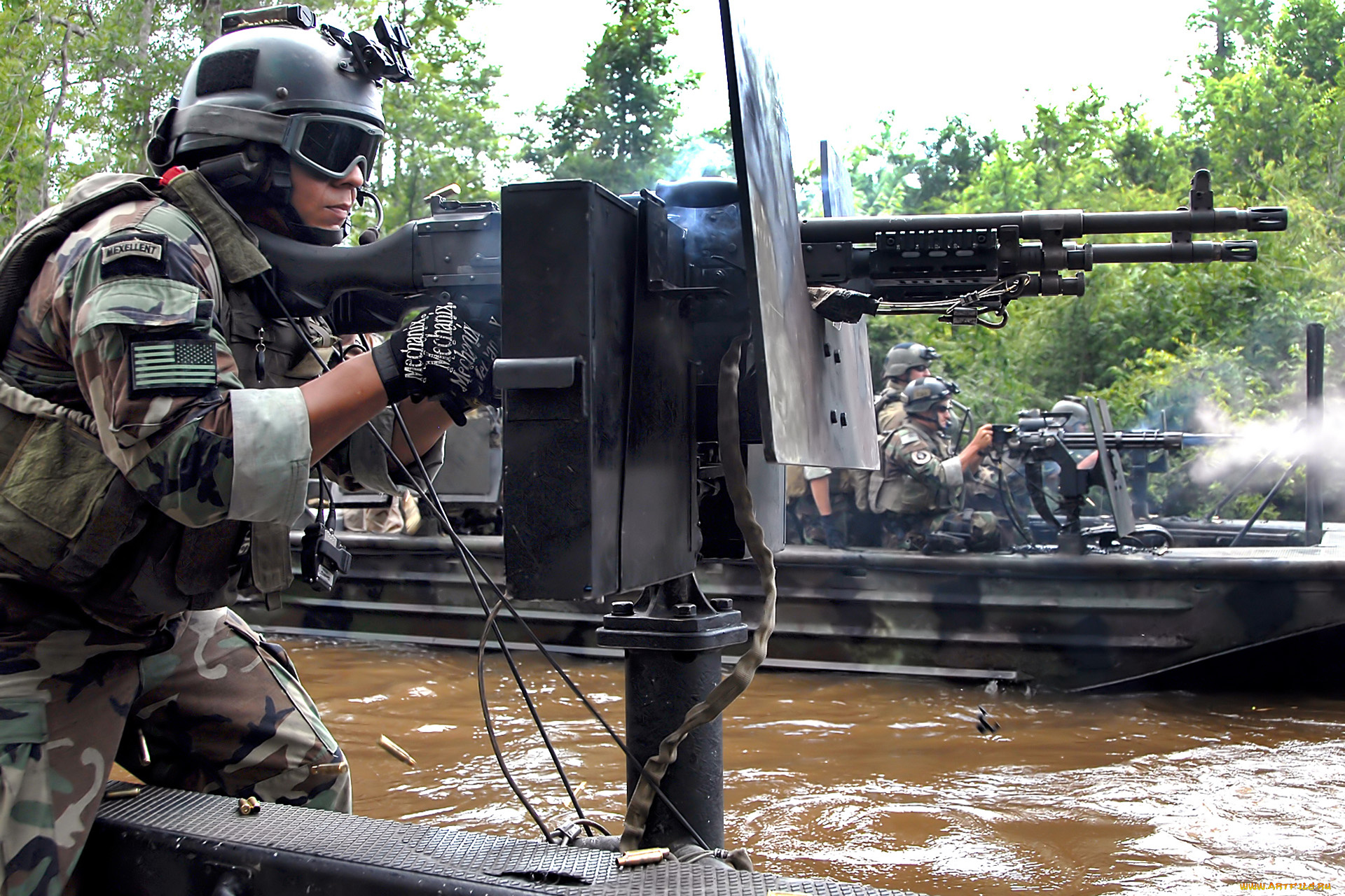 оружие, армия, спецназ, солдат, пулемет