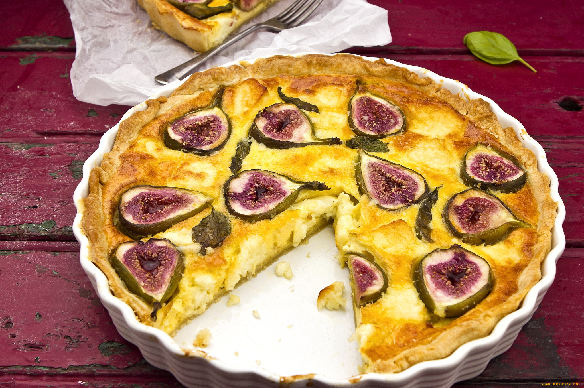 еда, пироги, инжир