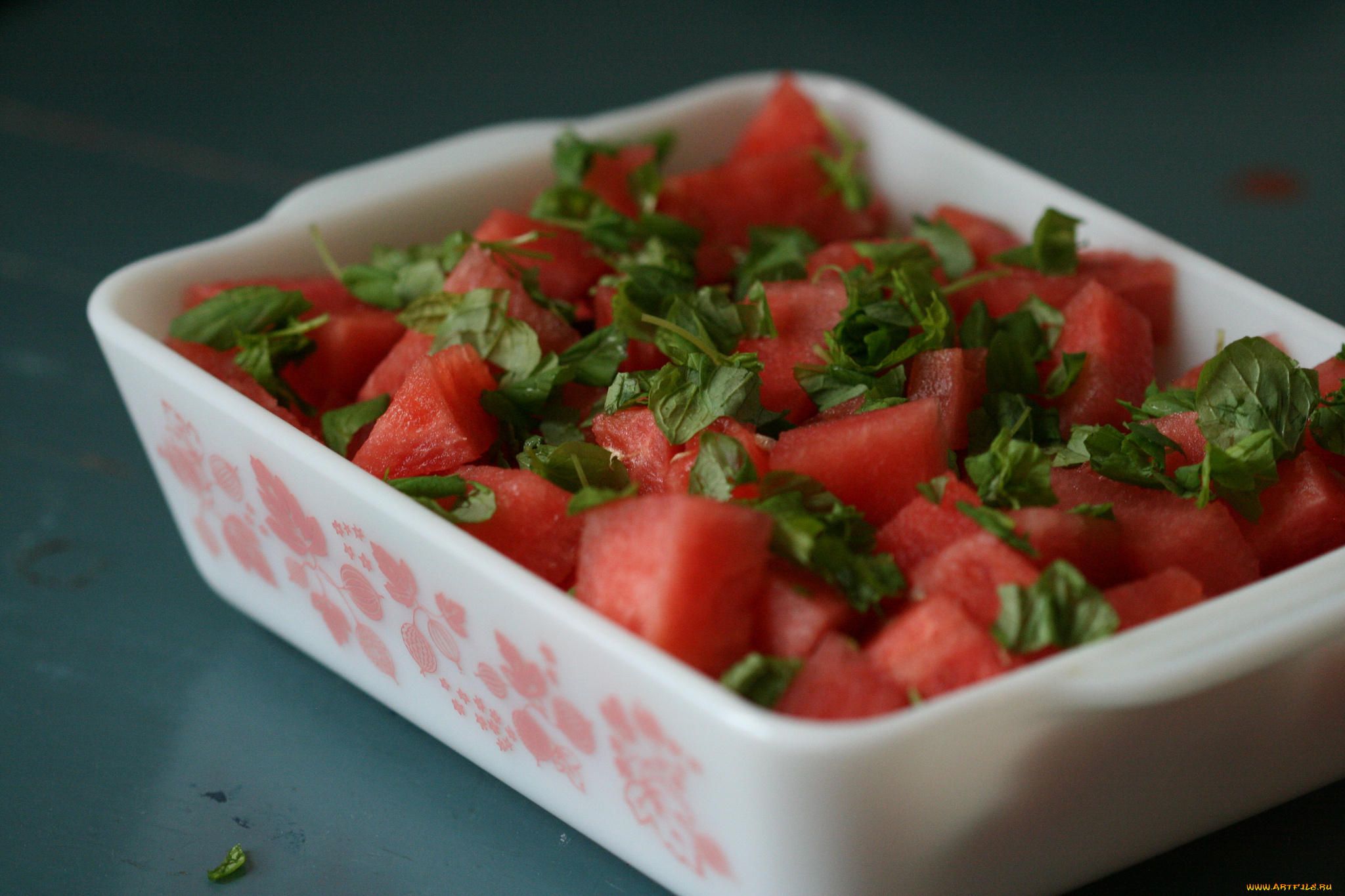 еда, арбуз, форма, зелень