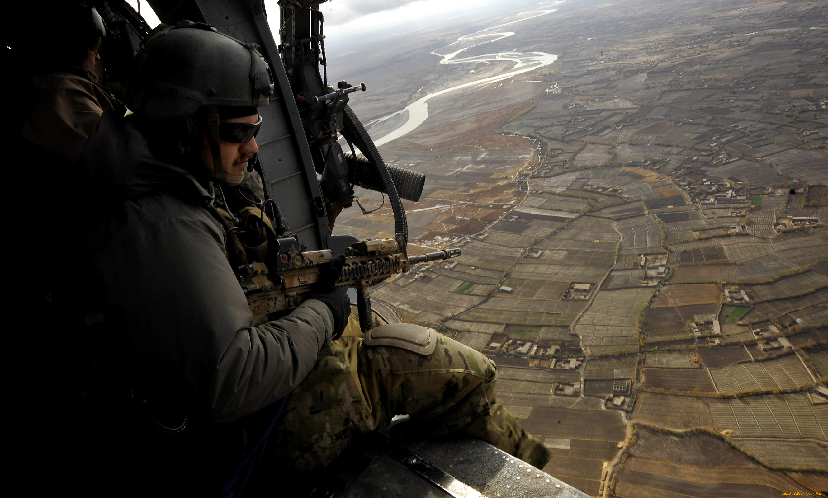 оружие, армия, спецназ, солдат, шлем