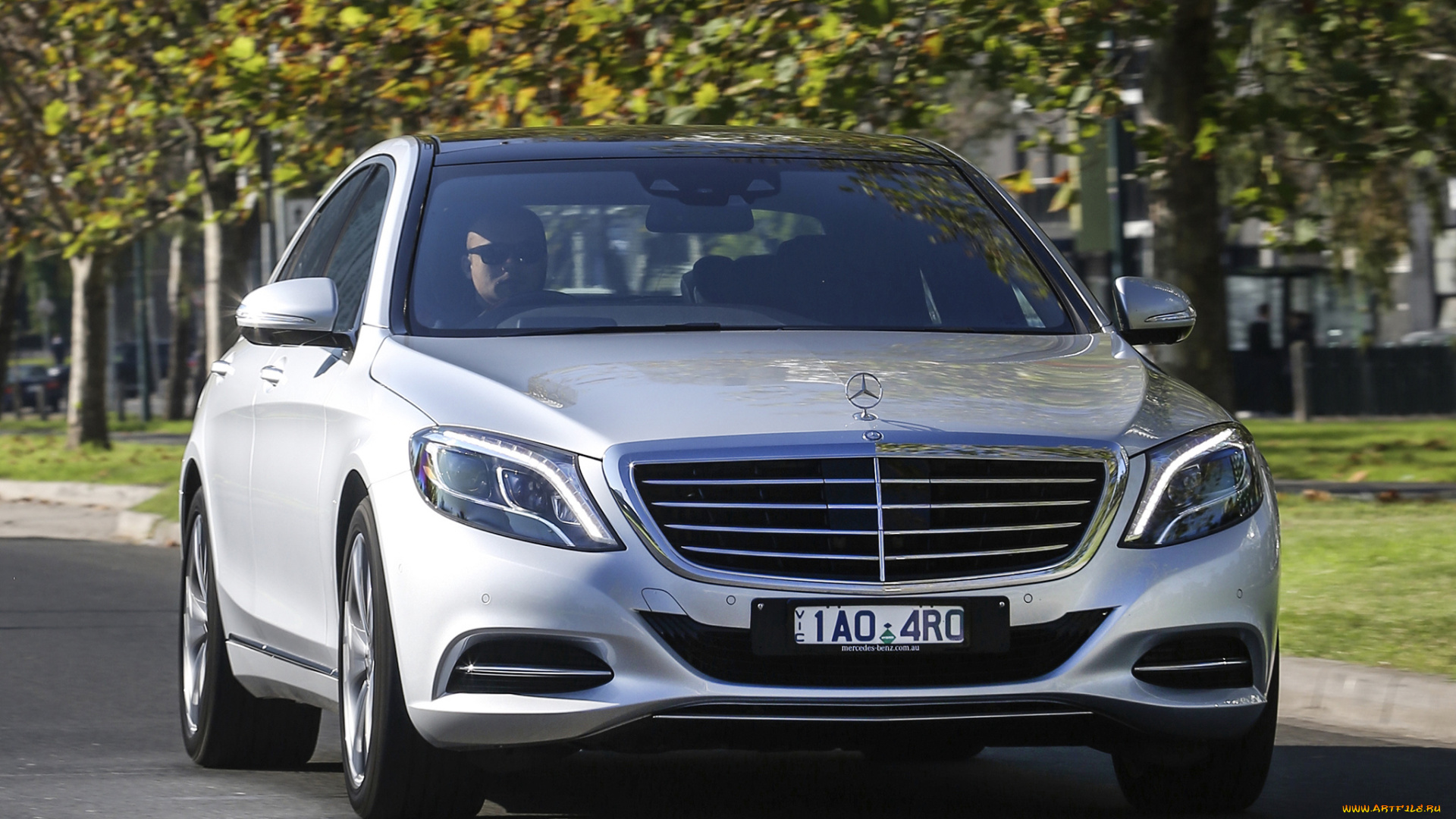 автомобили, mercedes-benz, s, 300, светлый, w222, bluetec, au-spec, 2014г