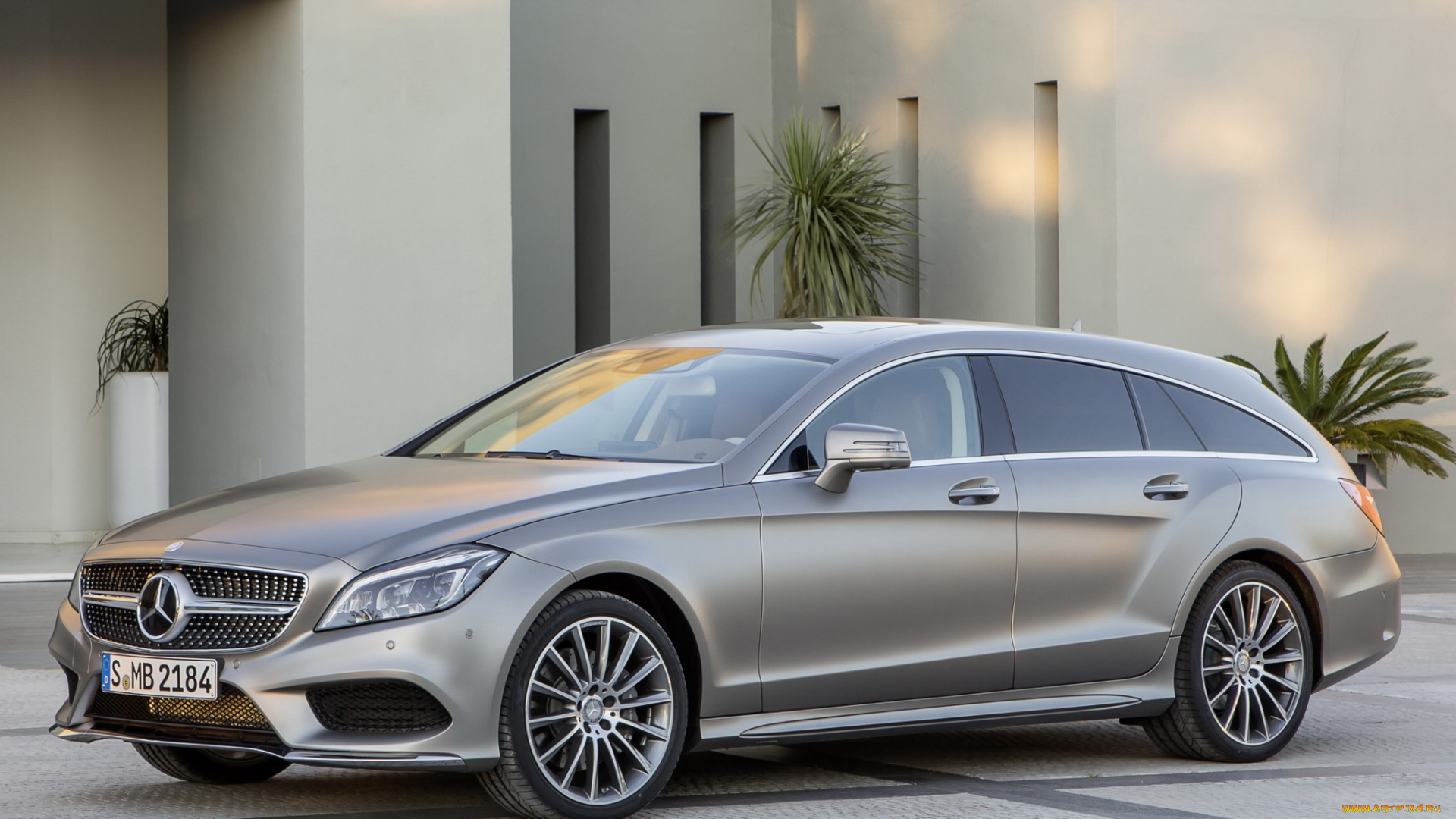 автомобили, mercedes-benz, светлый, 2014г, x218, shooting, brake, cls, 63, amg, s-model