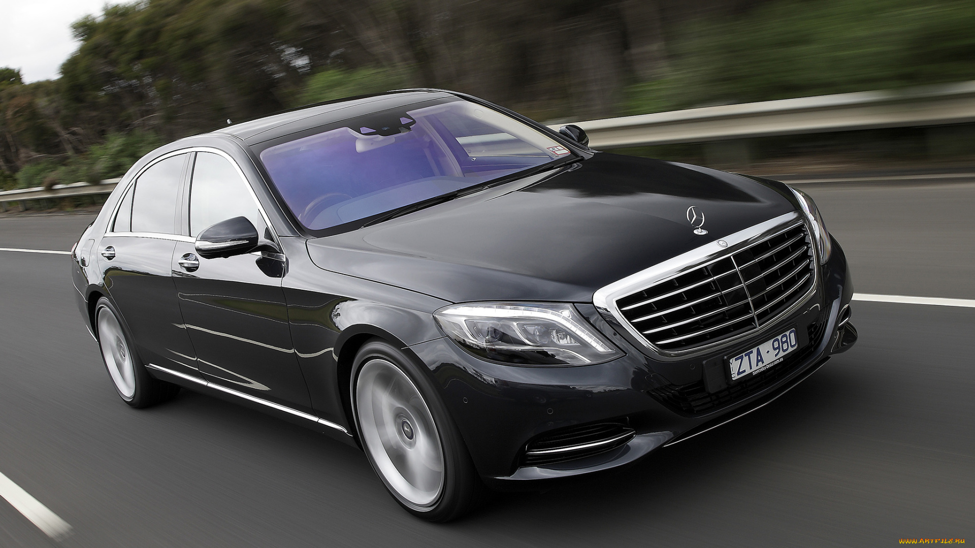 автомобили, mercedes-benz, w222, au-spec, 500, темный