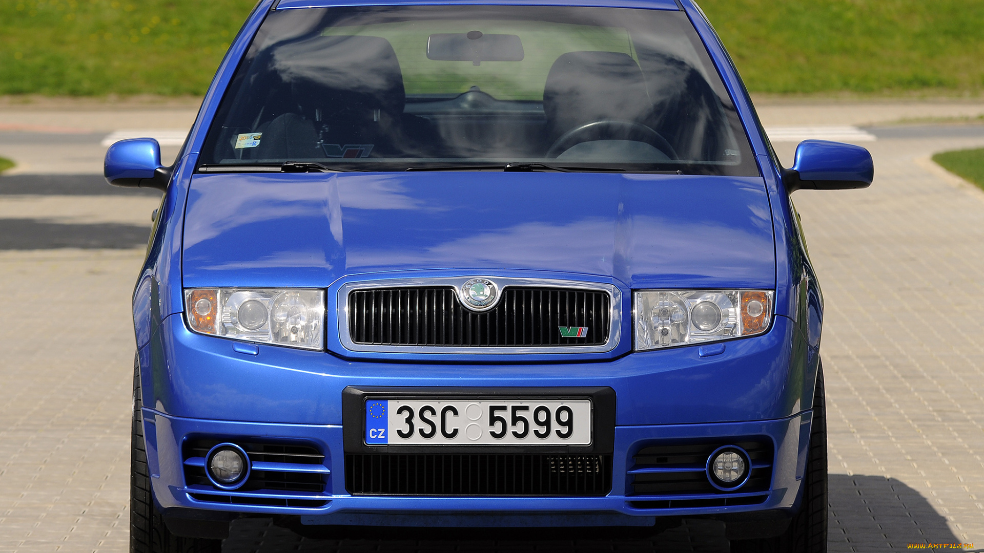 автомобили, skoda, 6y, fabia, rs, синий