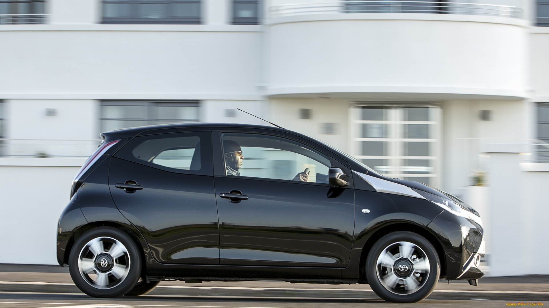 автомобили, toyota, темный, 5-door, aygo, 2014г, uk-spec