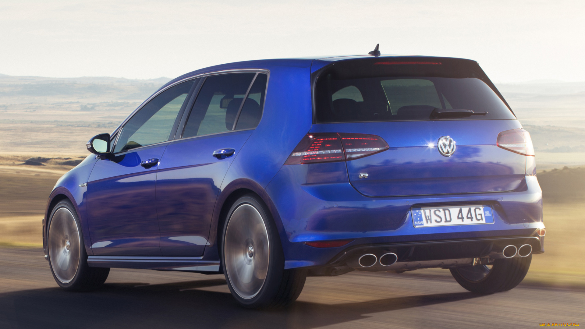 автомобили, volkswagen, au-spec, 5-door, golf, r, синий, 2014г, typ, 5g