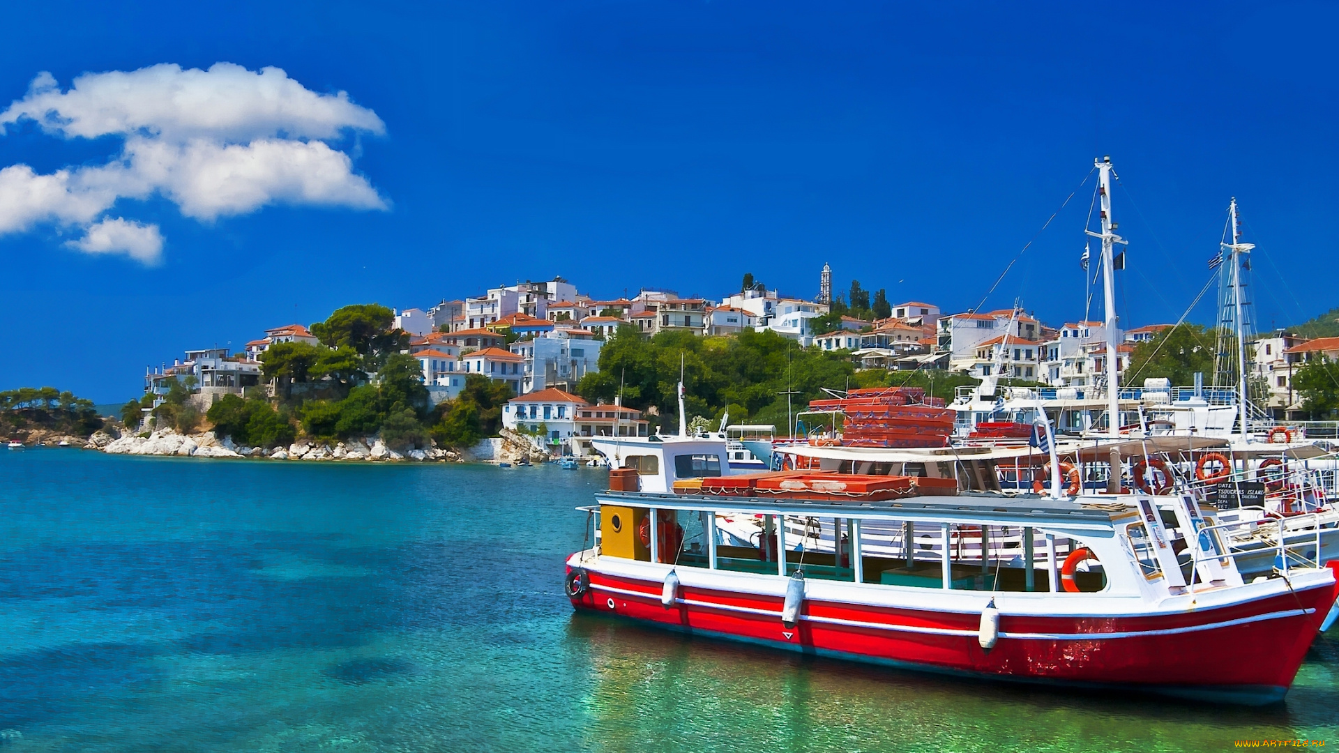 skiathos, , greece, корабли, порты, , , причалы, greece, aegean, sea, скиатос, греция, эгейское, море, бухта