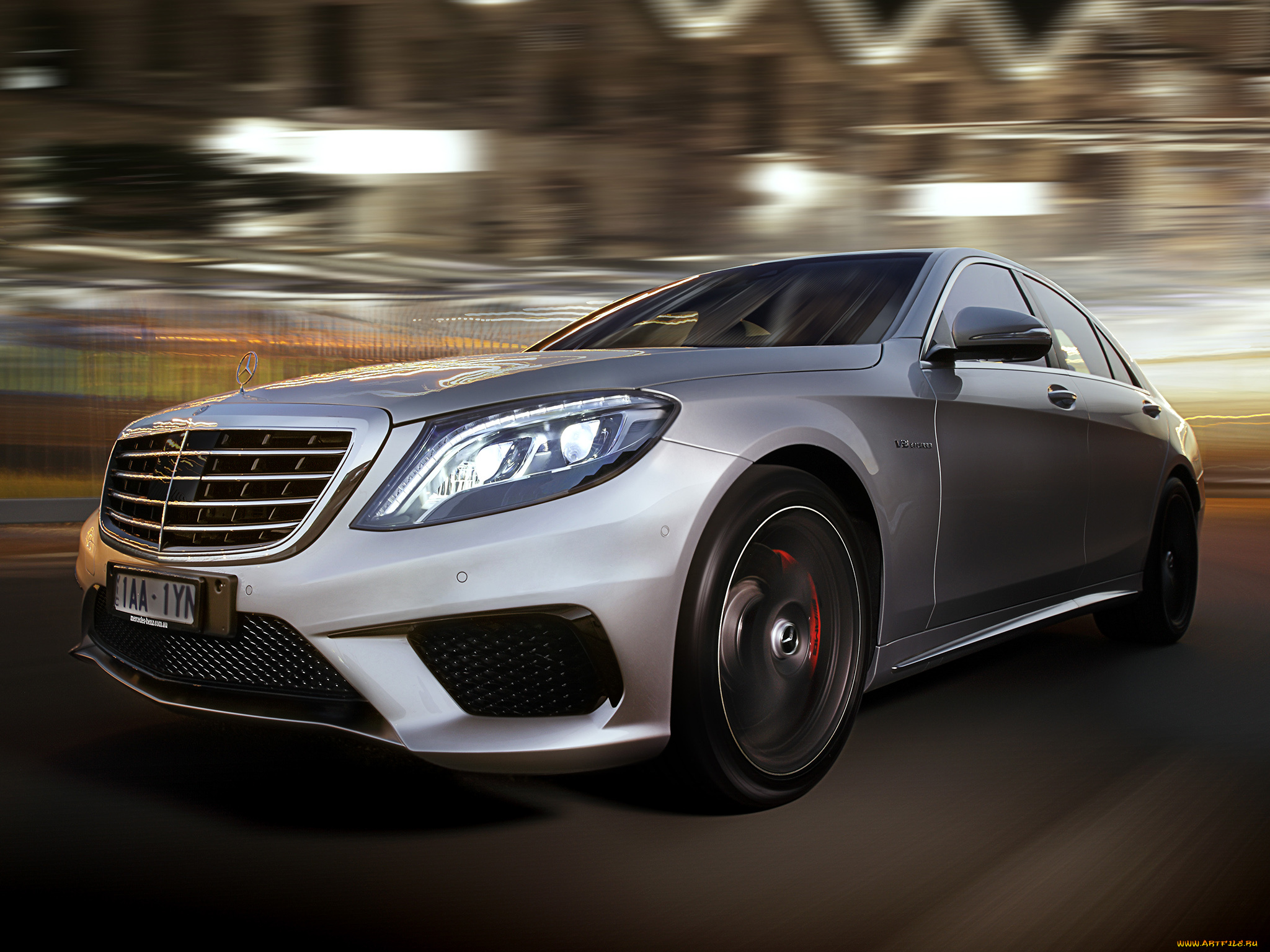 автомобили, mercedes-benz, 63, amg, au-spec, w222, 2013г, светлый